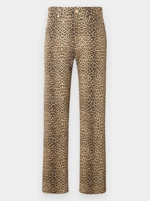 Jeansy Zwężane Roberto Cavalli brąz