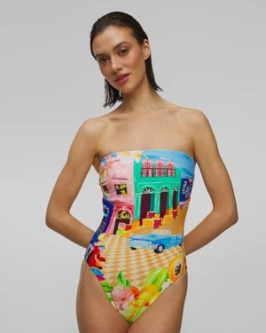 Jednoczęściowy strój kapielowy damski Seafolly DD Bandeau One Piece