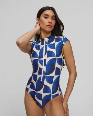 Jednoczęściowy Strój Kapielowy Damski Seafolly Zip Front One Piece