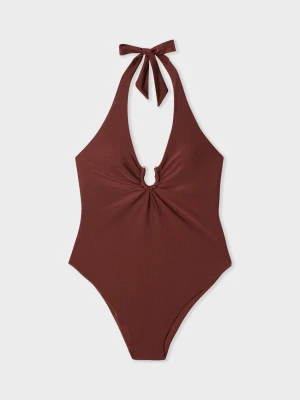 Jednoczęściowy strój kąpielowy opalizujący Etam