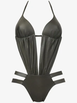 Jednoczęściowy strój kąpielowy typu monokini Lara 1 Poupee Marilyn