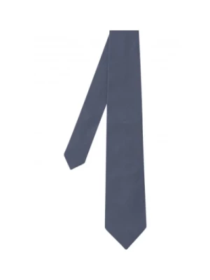 Jednokolorowy Jedwabny Krawat w Kolorze Benzyny Paul Smith