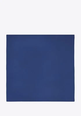 Jednolita damska apaszka z jedwabiu granatowa Wittchen