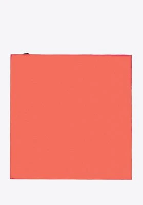 Jednolita damska apaszka z jedwabiu pomarańczowa Wittchen