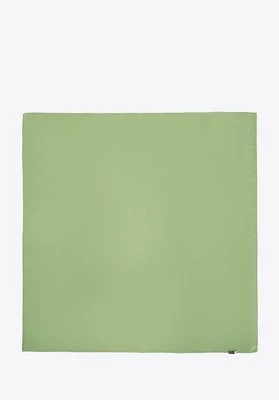 Jednolita damska apaszka z jedwabiu zielona Wittchen