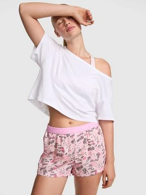 Jedwabiste pudełkowe szorty piżamowe Silky Sleep Victoria's Secret