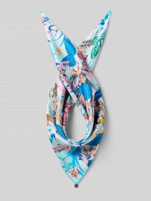 Jedwabna chusta z wzorem na całej powierzchni Codello