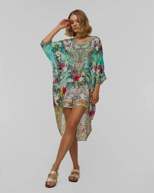 Jedwabna Tunika Damska Camilla Scoop Back Hem Dress