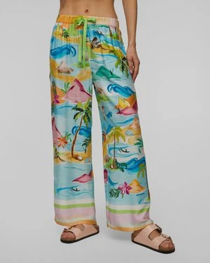 Jedwabne spodnie damskie Seafolly South Pacific Pant