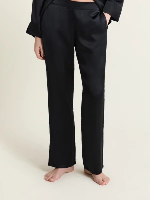 Jedwabne spodnie Etam