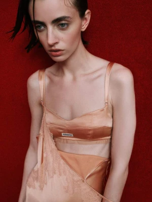 Jedwabny biustonosz PATRIZIA PEPE