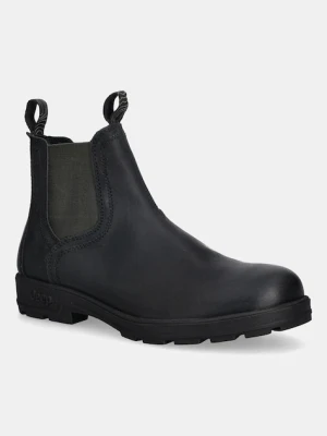 Jeep sztyblety skórzane QUAD męskie kolor czarny JM52010A