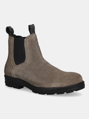 Jeep sztyblety zamszowe QUAD SUEDE męskie kolor brązowy JM52011A