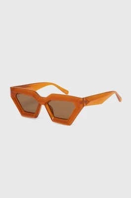 Jeepers Peepers okulary przeciwsłoneczne kolor pomarańczowy JP19011