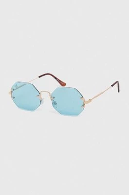 Jeepers Peepers okulary przeciwsłoneczne kolor złoty JP18960