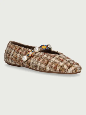 Jeffrey Campbell baleriny Amarissa-2 beżowy