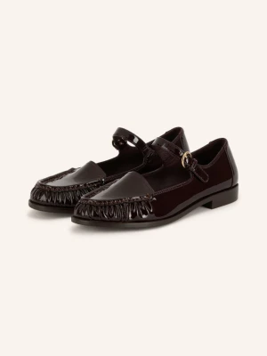 Jeffrey Campbell Baleriny W Stylu Mary Jane Lillith braun CIEMNOBRĄZOWY