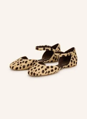 Jeffrey Campbell Baleriny Z Odkrytą Piętą Keoni-F beige