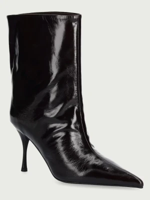 Jeffrey Campbell botki damskie skórzane RAQIB czarny