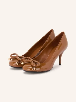 Jeffrey Campbell Czółenka Lakierowane Dossier braun