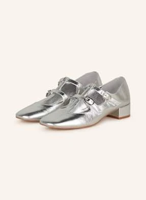 Jeffrey Campbell Czółenka Mary Jane Filmstar silber