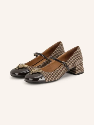 Jeffrey Campbell Czółenka W Stylu Mary Jane Intern-O braun
