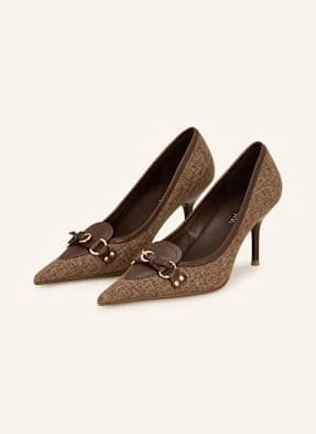 Jeffrey Campbell Czółenka Walk-Thru braun