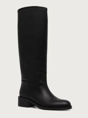 Jeffrey Campbell kozaki damskie skórzane REINING-2 czarny
