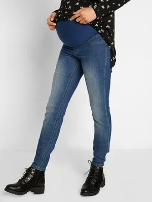 Jegginsy ciążowe z bawełną (2 pary), Skinny bonprix