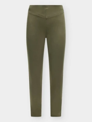 Jegginsy Vero Moda zielony