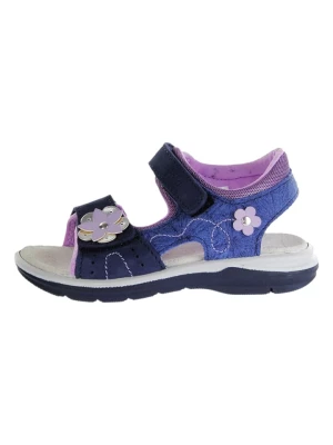 Jela shoes Skórzane sandały w kolorze granatowo-fioletowym rozmiar: 29