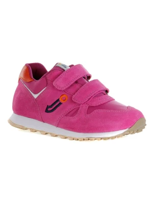 Jela shoes Skórzane sneakersy "Zayn" w kolorze różowym rozmiar: 30