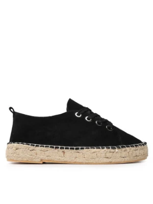 JENNY Espadryle HZF098-01 Czarny