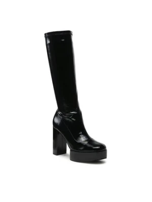 Jenny Fairy Kozaki GLOSSY-02KW Czarny