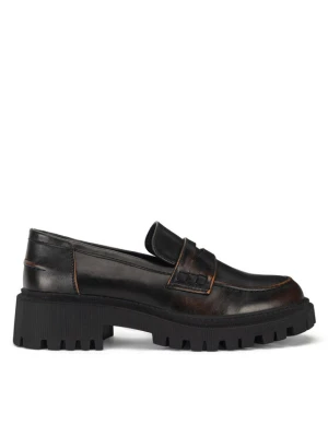 Jenny Fairy Loafersy HY13027-17 Brązowy