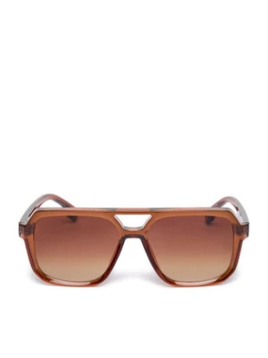 JENNY Okulary przeciwsłoneczne 4WF-018-SS25 Brązowy