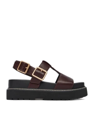 JENNY Sandały CEO-HY2531-1 Bordowy