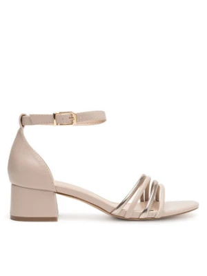 JENNY Sandały LS6026-06 Beżowy