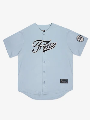 Jersey koszulka baseball jasnoniebieska Prosto
