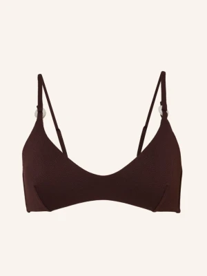 Jets Australia Góra Od Bikini Bralette Alessia braun CIEMNOBRĄZOWY