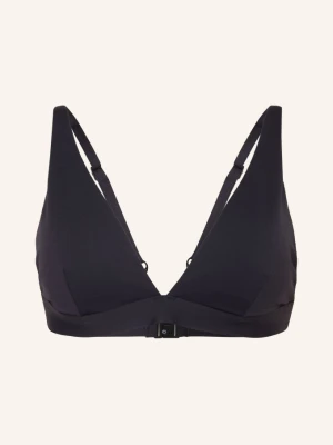Jets Australia Góra Od Bikini Trójkątnego Smooth schwarz CZARNY