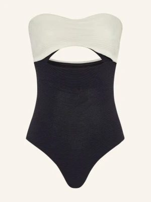 Jets Australia Strój Kąpielowy Bandeau Versa Rib schwarz