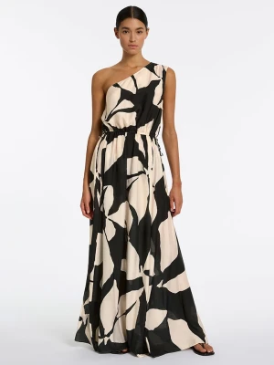 Jets Sukienka w kolorze czarno-beżowym rozmiar: M