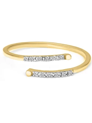 Vittoria Jewels Złoty pierścionek z diamentami rozmiar: 54