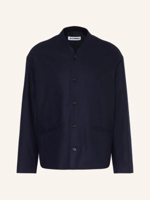 Jil Sander Bomberka blau GRANATOWY