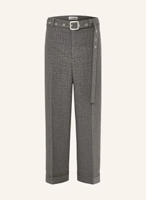 Jil Sander Chinosy Loose Fit grau