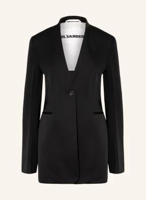 Jil Sander Długi Blezer schwarz