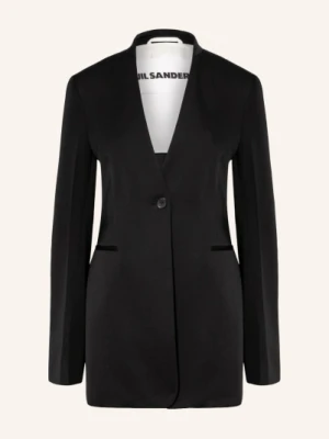 Jil Sander Długi Blezer schwarz