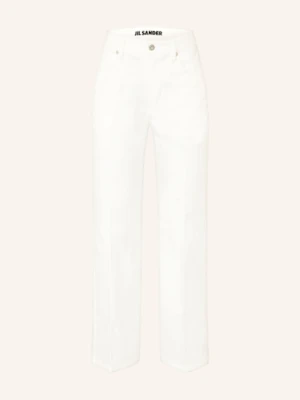 Jil Sander Jeansy Flare weiss