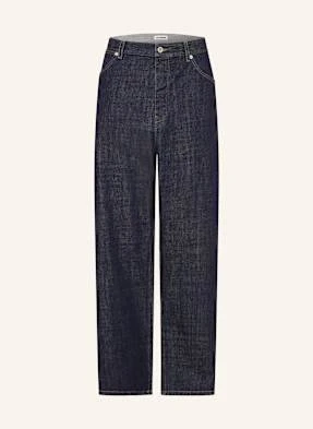 Jil Sander Jeansy Loose Fit blau